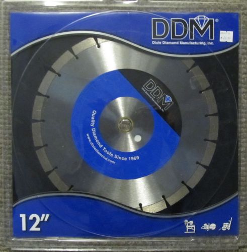 DDM Dixie Diamond Manufacturing 12&#034; General Purpose Cut Off Saw Blade 12SEGN