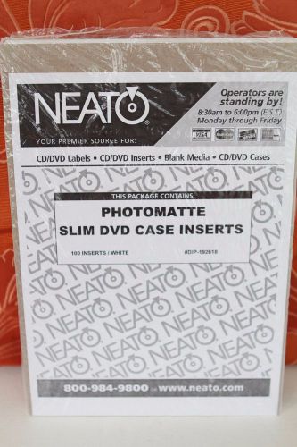 Neato Photomatte Slim DVD Case Insert - Item #DIP-192618