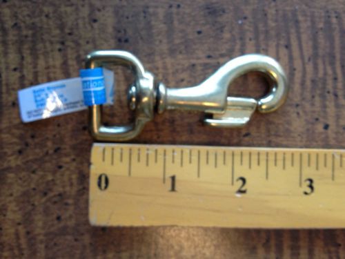 Swivel snaps, bolt snap, 3/4 x 3, solid bronze,for strap, swl 165, lot of 50, for sale