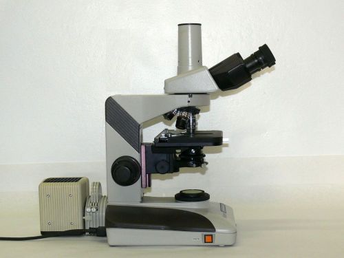 Nikon OptiPhot 2 Microscope, 5 Plan Objectives, Nikon Achr 0.9 Swing Condenser