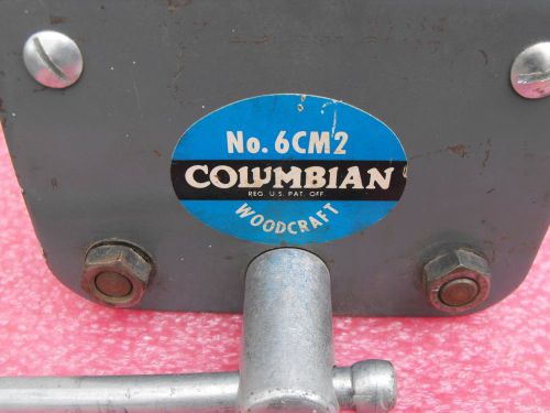 Columbian mod. 6cm2 woodworking vise for sale