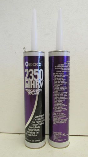 Geocel 2350 mhrv vehicle body sealant - two 10.3 fl. oz. tubes - white for sale