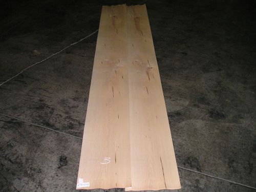 Wormy Maple Wood Veneer. 13.5 x 123, 12 Sheets. 138 Sqft.