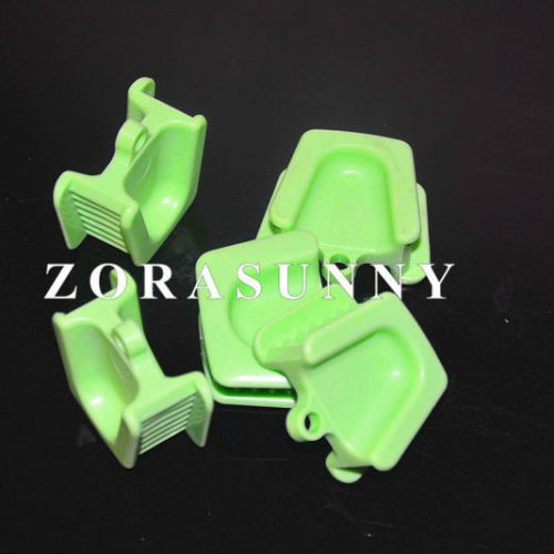 6Pcs New Dental Impression Tray Silicone Mouth Prop Large Size Autoclavable