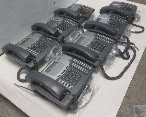 Lot of 7 inter-tel 550.8520 basic digital terminal business office telephones for sale
