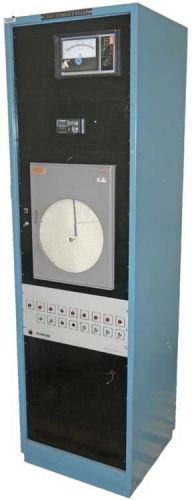 Thermotron heat chamber control unit w/honeywell servoline 45 chart recorder for sale