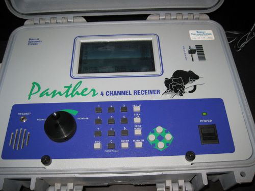 Panther 4-channel receiver system w/gps by bvs berkeley varitronics systems for sale
