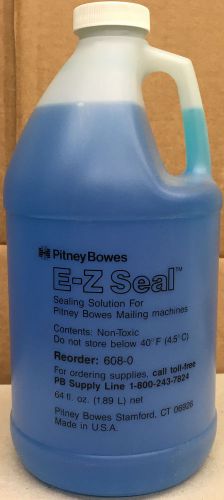 PITNEY BOWES E-Z SEAL SEALING SOLUTION FOR MAILING MACHINES 608-0 64 Fl Oz *NEW