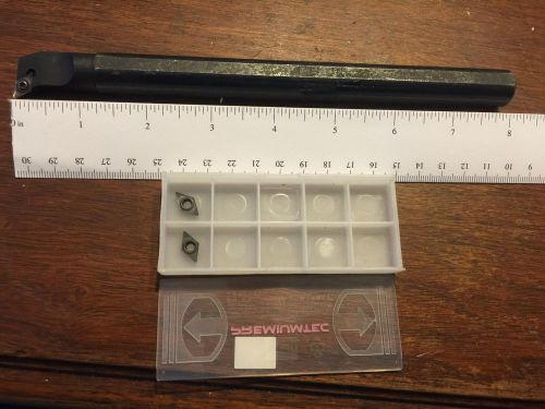 ZCC-CT 5/8&#034; S10M-SCLCR-3 Boring Bar w/ 10 Carbide Inserts