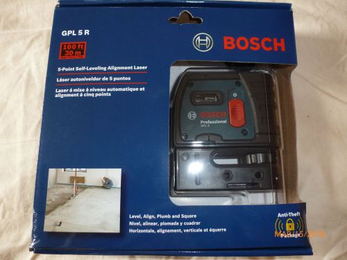 Bosch GPL 5 R - 5 Point Self Leveling Alignment Laser