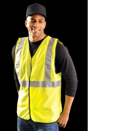 Brand New OCCUNOMIX LIME Safety Vest - Item # LUX-SSG - Size XL