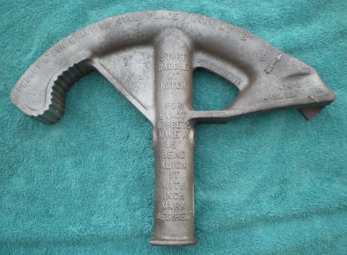 Electrulite Vintage 1&#034; Pipe Bender