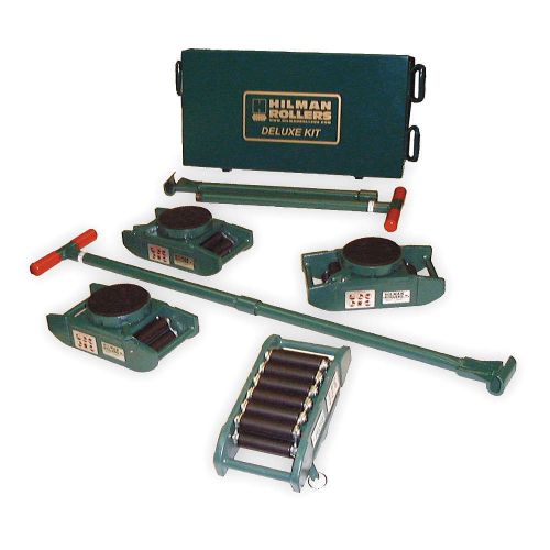 HILMAN ROLLERS Equipment Roller Kit, 48,000 lb., Swivel, Model KNRS-24-SLP