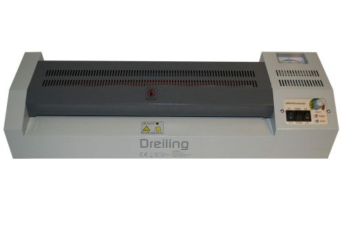 17.5&#034; A2 Roll Laminator 4 Roller Hot Cold Laminating Machine for 450mm paper