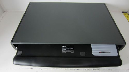 3M Adjustable Desktop Keyboard Drawer KD95 with Gel Wrist Rest Pad