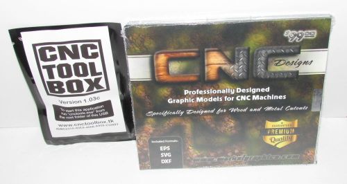CNC TOOLBOX 8GB Thumb Drive 2D Clipart DXF GCODE Plasma / Router Table + FREE CD