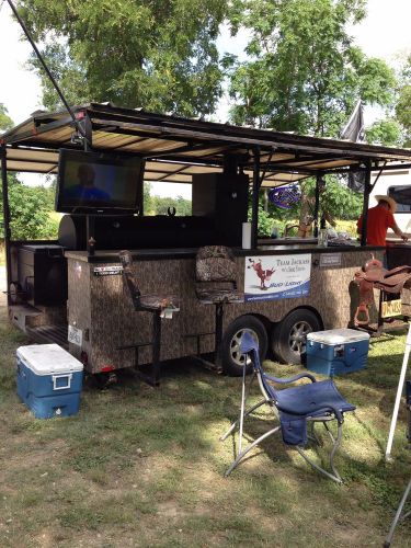 Bbq pit on trailer - entertainment package for sale
