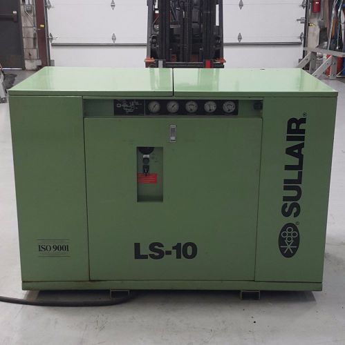 Sullair rotary screw air compressor 40 hp for sale