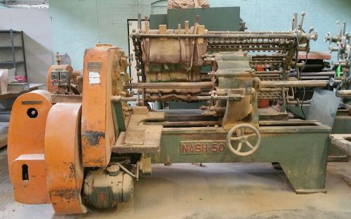 Nash Model 50-55  Spindle Sander 10 Head   2 Machines Available