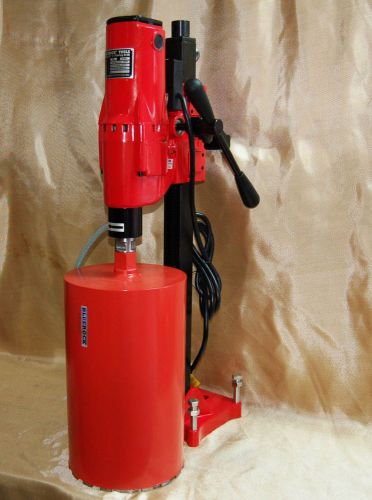 NEW CORING 10&#034; Z-1B CORE DRILL 2 SPD W/ STAND CONCRETE CORING by BLUEROCK® Tools