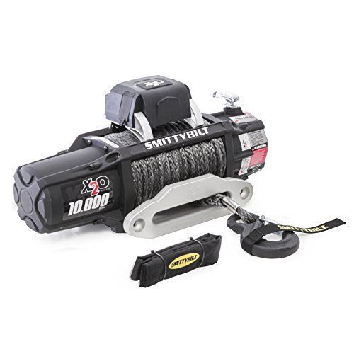 New smittybilt (98510) x2o waterproof synthetic rope winch - 10000 lb. for sale