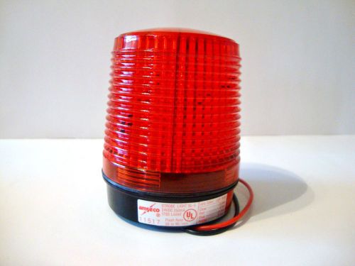 LQQK** Amseco Powerful RED Strobe Light Model SL-5 NIB **