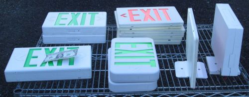 Lot of Exit Signs