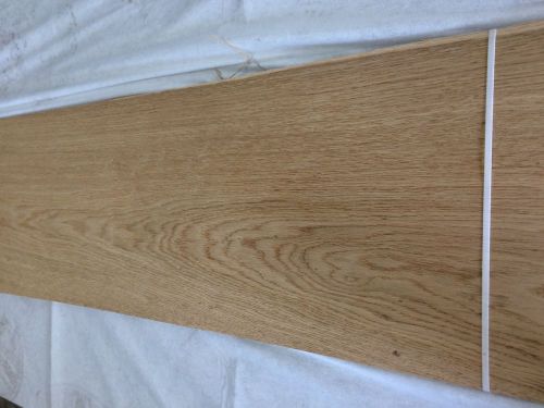 AAA European White Oak wood veneer 10.6&#034; x 90.5&#034;  (raw) bundle Tax included!