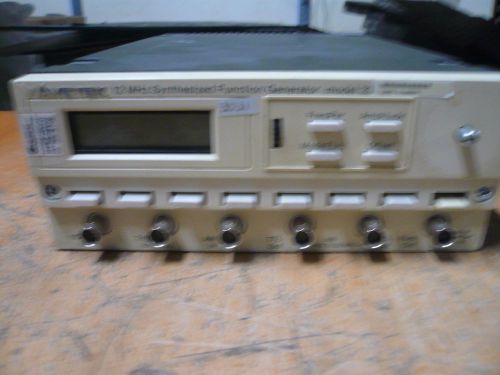 WAVETEK 12 MHZ SYNTHESIZED FUNCTION GENERATOR MODEL 23 AS IS READ AD