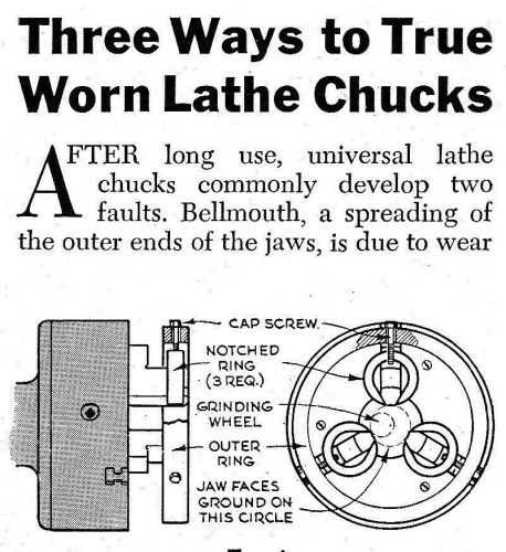 How To True-Up Worn Metal Lathe Chucks  Accurate Work Machine Turning #376