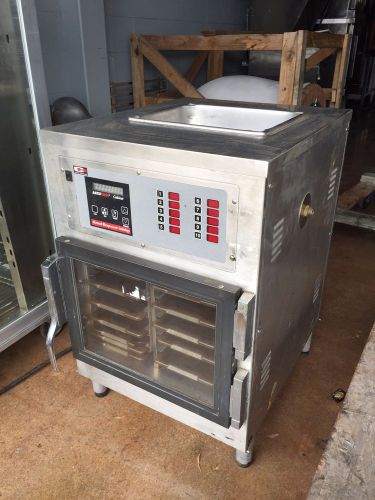 Carter-hoffman steamer hot holding cabinet 10 slot w/ timers hh106-1 - tested for sale