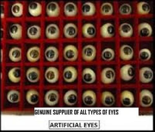Prosthetic Eyes Black / Brown (50 eyes), Ophthalmic Equipments &amp; Instruments