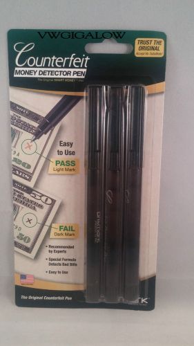 Dri mark smart money counterfeit bill detector pen brand new 3 pack for sale