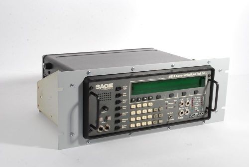 Sage Instruments 930A Communications Test Set W/ Custom Rack Kit