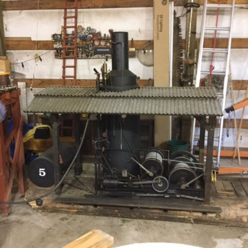 Live Steam 3-3/4 Scale Antique Logging Donkey