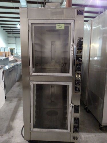 Used nu-vu convection bread oven &amp; proofer combo op-2l for sale