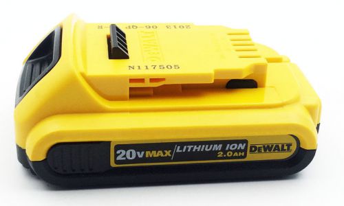 New Dewalt 20V Max XR 2.0Ah Rechargeable Li-Ion 20 Volt Power Tool Battery