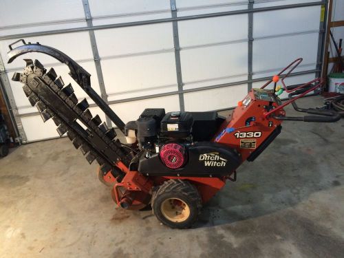 Ditch witch 1330 h walk behind trencher nice! for sale
