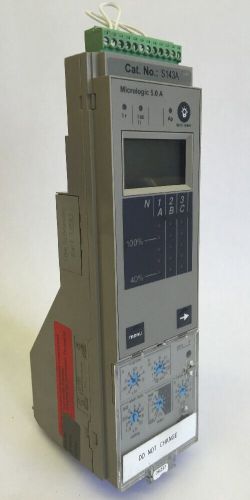 Schneider Square D S143A Micrologic 5.0A Circuit Breaker Trip Unit Used
