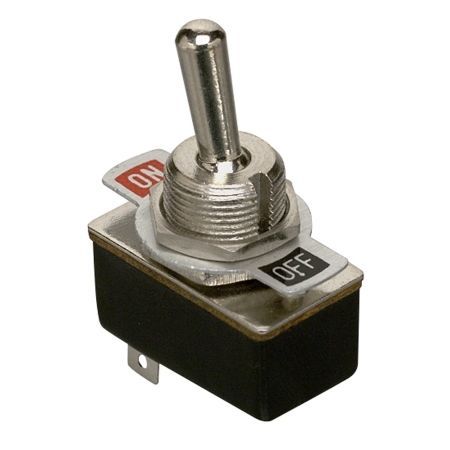 Gc/waldom - toggle switch,spst,metal actuator,1/2&#034; mount/ 1 ea for sale