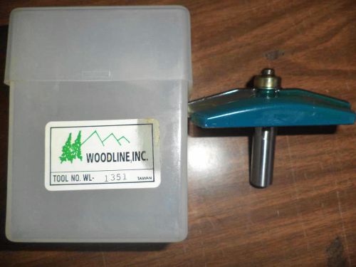 WOODLINE RAISED PANEL ROUTER BIT WOODWORKING HEAVY DUTY TOOL WL-1351 NEW 3.5x1.5