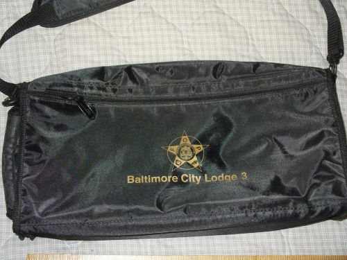 Baltimore Police Maryland FOP Lodge 3 Nylon Insulated Carry Bag Lunch 16&#034;X8&#034;X4&#034;