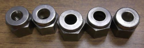 5 no name brand ss 316 nuts 1/4&#034; swagelok cross reference 402-1 for sale
