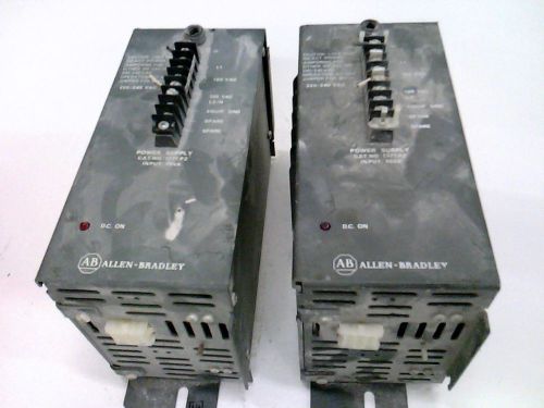 ALLEN BRADLEY POWER SUPPLY 1/.5AMP 120/240VAC 50/60HZ 1771P2