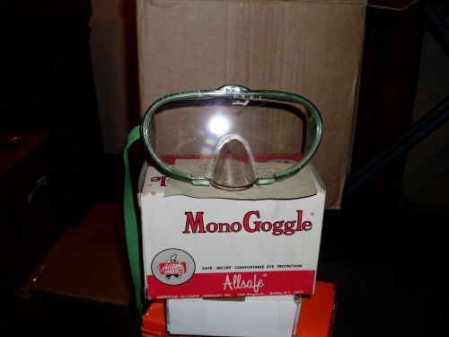 Vintage Allsafe Mono Goggle with Box in Great Condition