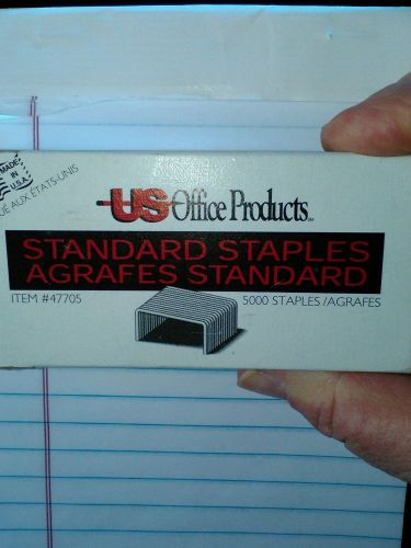 US Office products  standard staples  #47705...5,000