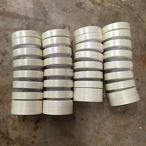 36 rolls - 48mm x 55m / 1 x 60yd fiberglass reinforced filament strapping tape   for sale