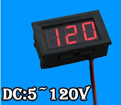 0.56 inch Two Lines 5V~120V Electric meter Digital display LED digital voltmeter