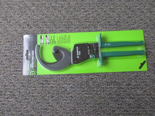Greenlee compactg ratchet cable cutter model 760 for sale