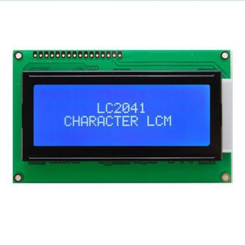 2004 20X4 20*04 Character LCD Module Display LCM White Backlight Blue Mode